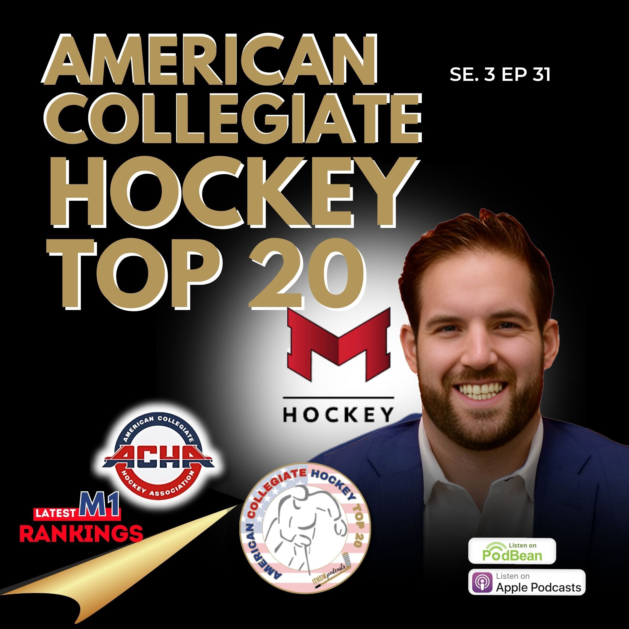 American Collegiate Hockey Top 20 Se 3 Ep 31  Feb 12 2025