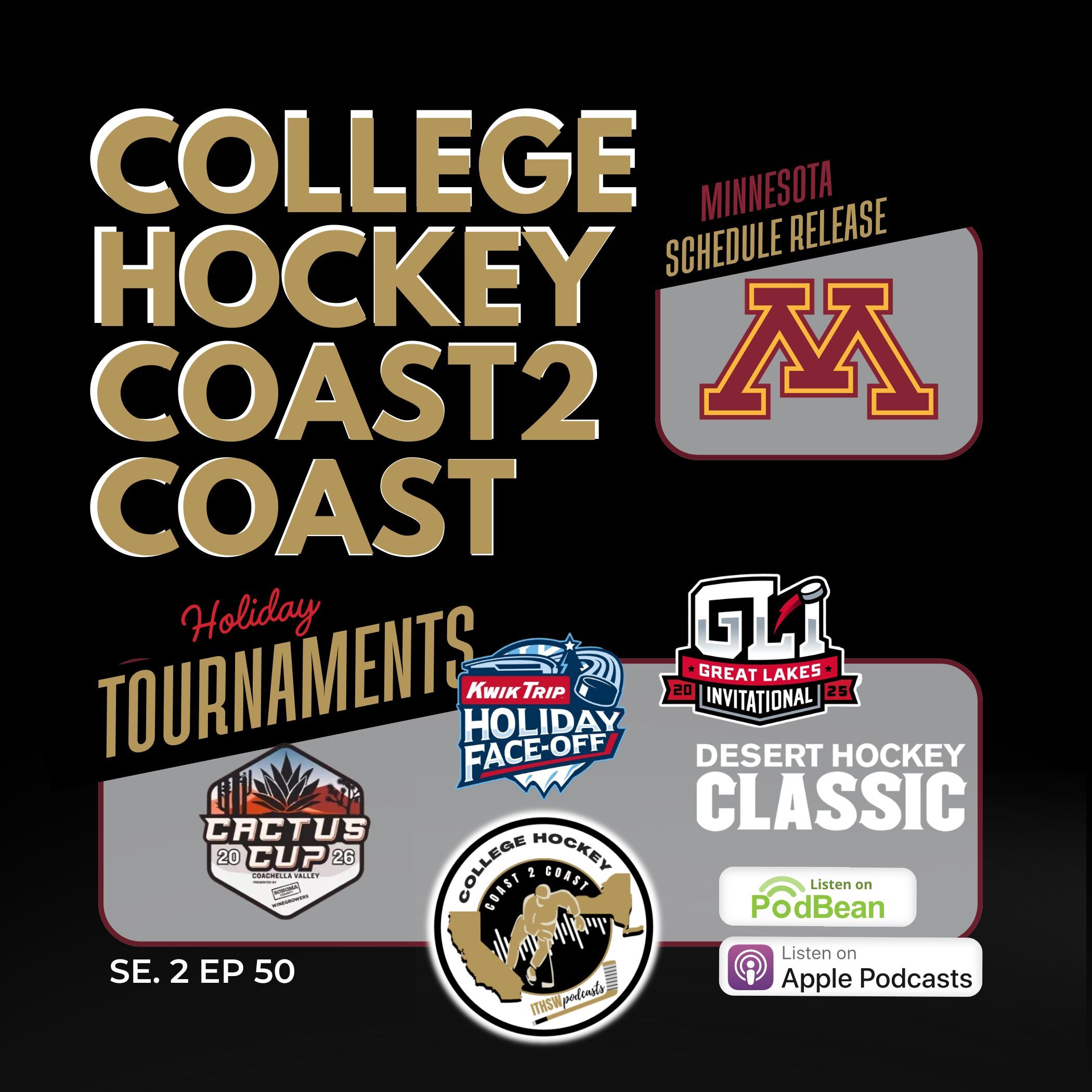 College Hockey Coast 2 Coast Se 2 Ep 50 June 9, 2025