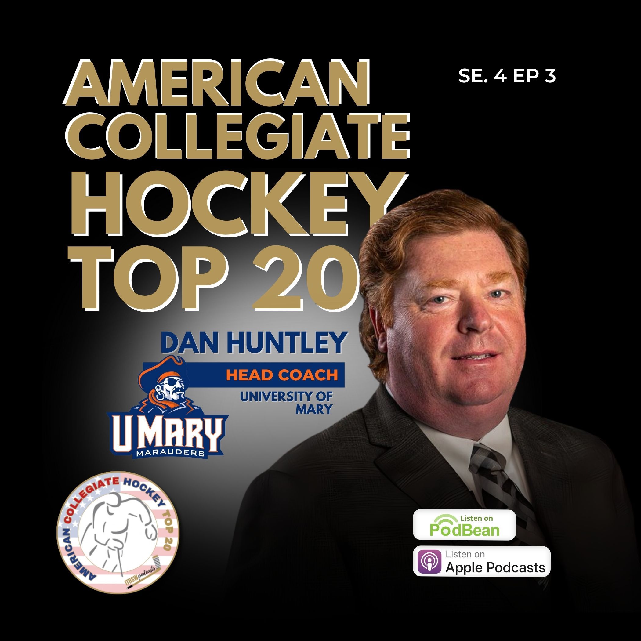 American Collegiate Hockey Top 20 Se 4 Ep 3  July 22, 2025