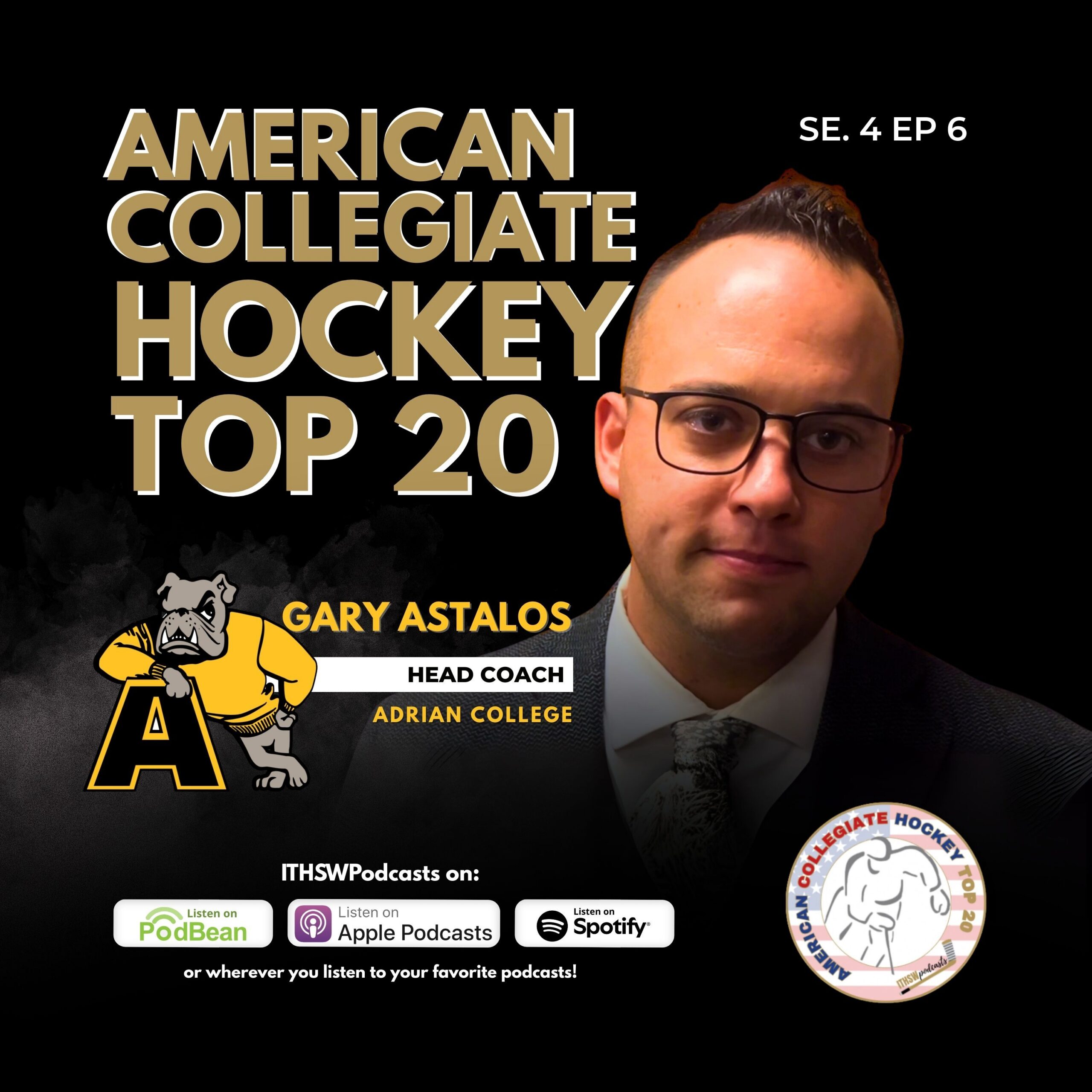 American Collegiate Hockey Top 20 Se 4 Ep 6  Aug 12, 2025