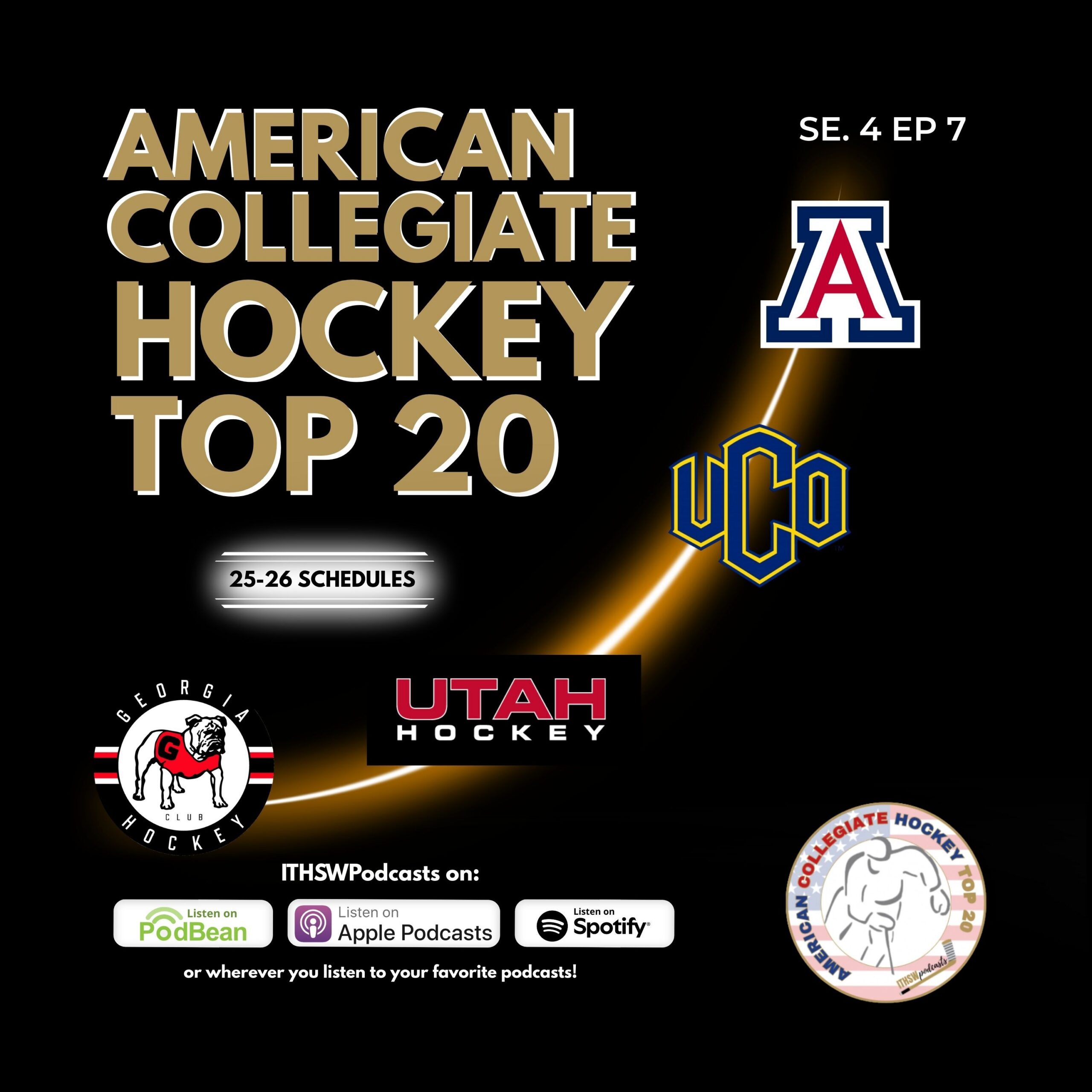 American Collegiate Hockey Top 20 Se 4 Ep 7  Aug 19, 2025