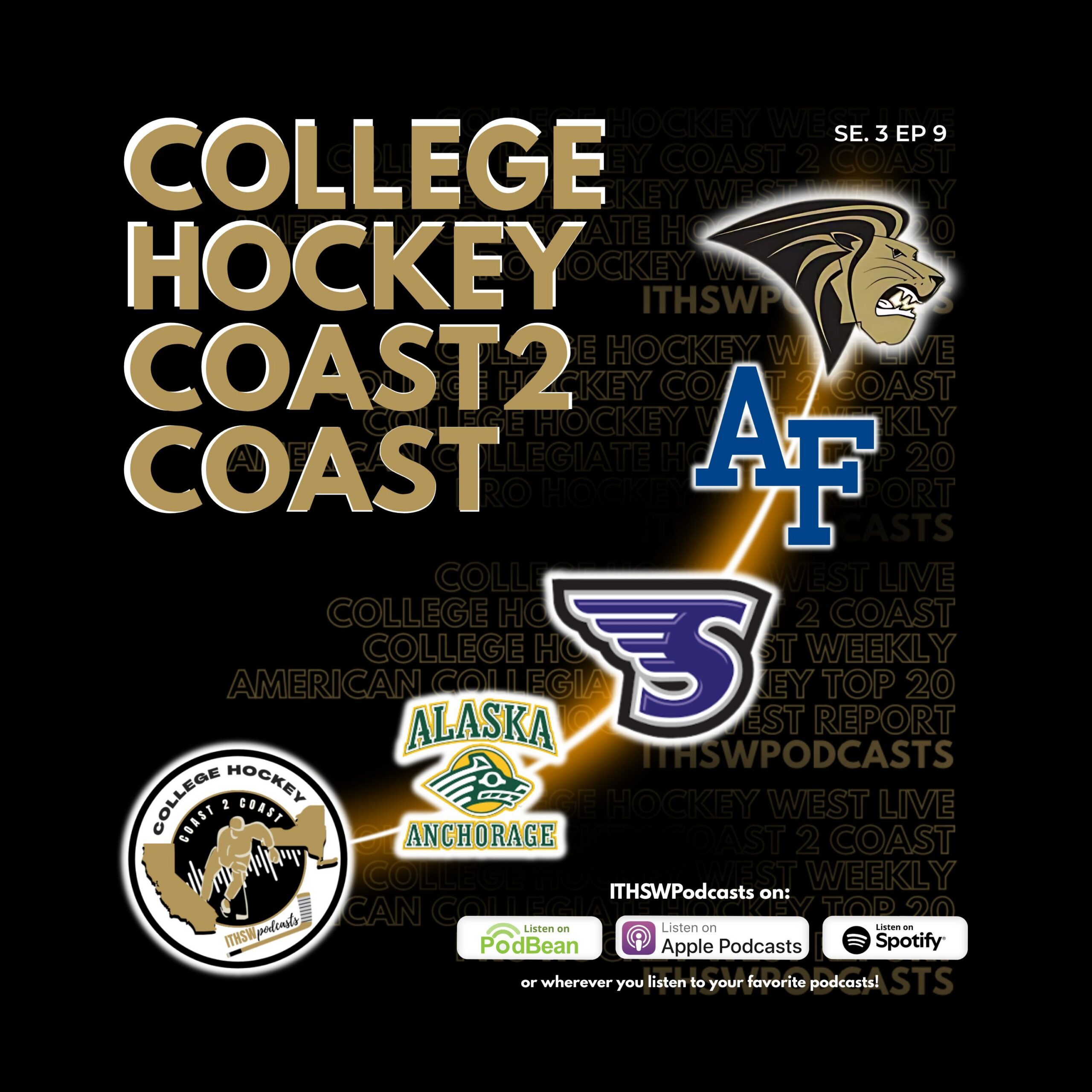 College Hockey Coast 2 Coast Se 3 Ep 9  Sept 1, 2025