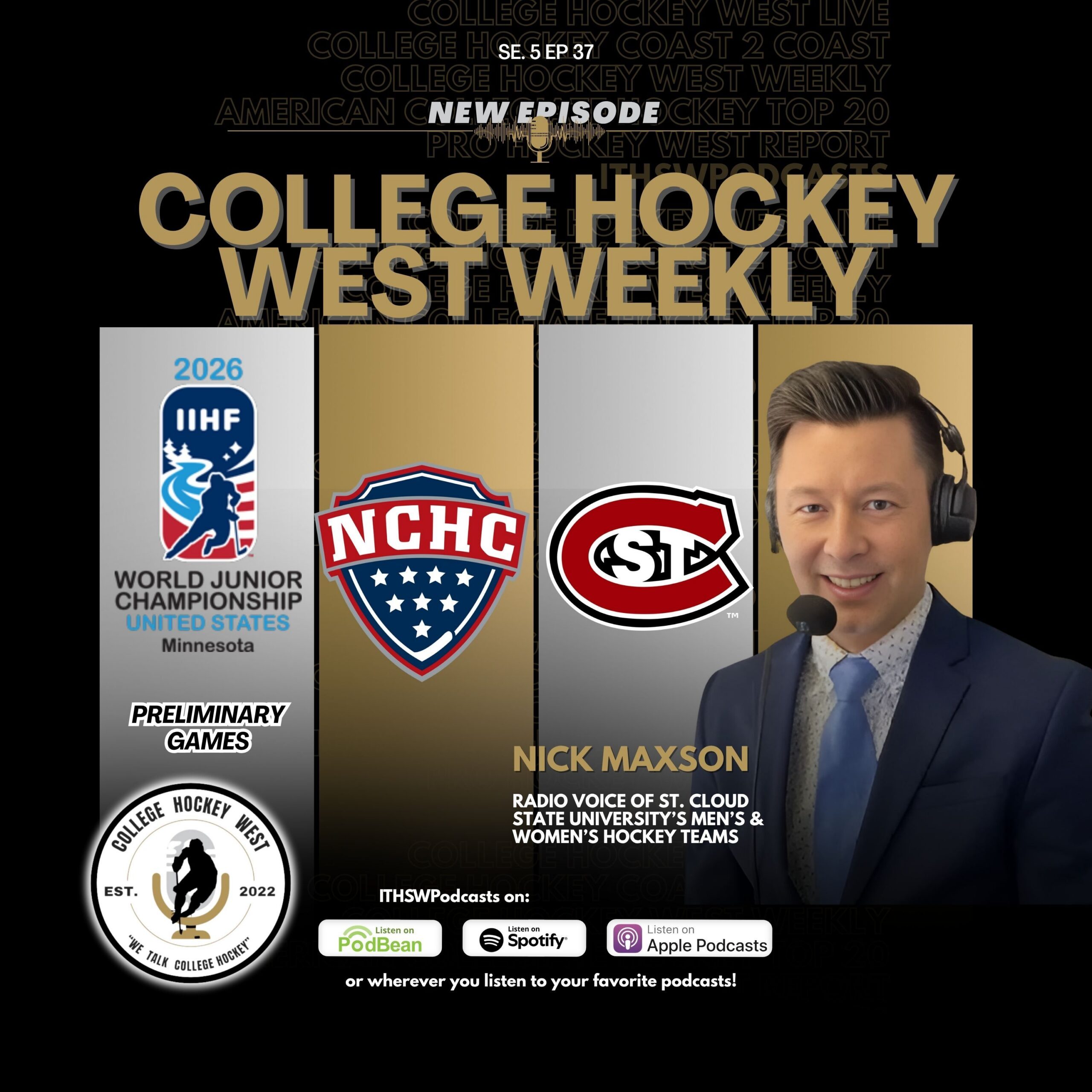 College Hockey West Weekly  Se 5  Ep 37  Nov 4, 2025