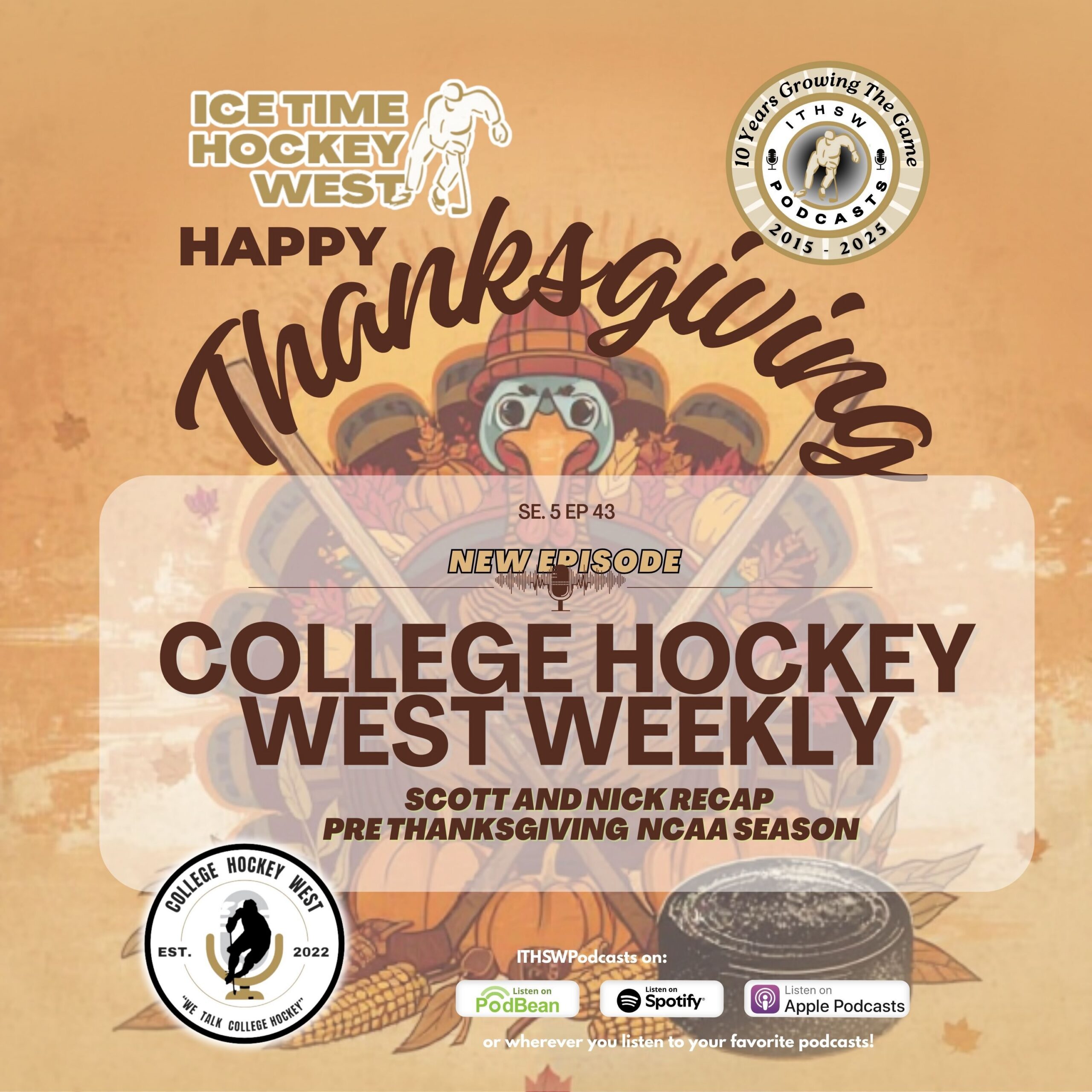 College Hockey West Weekly  Se 5  Ep 43  Nov 25, 2025