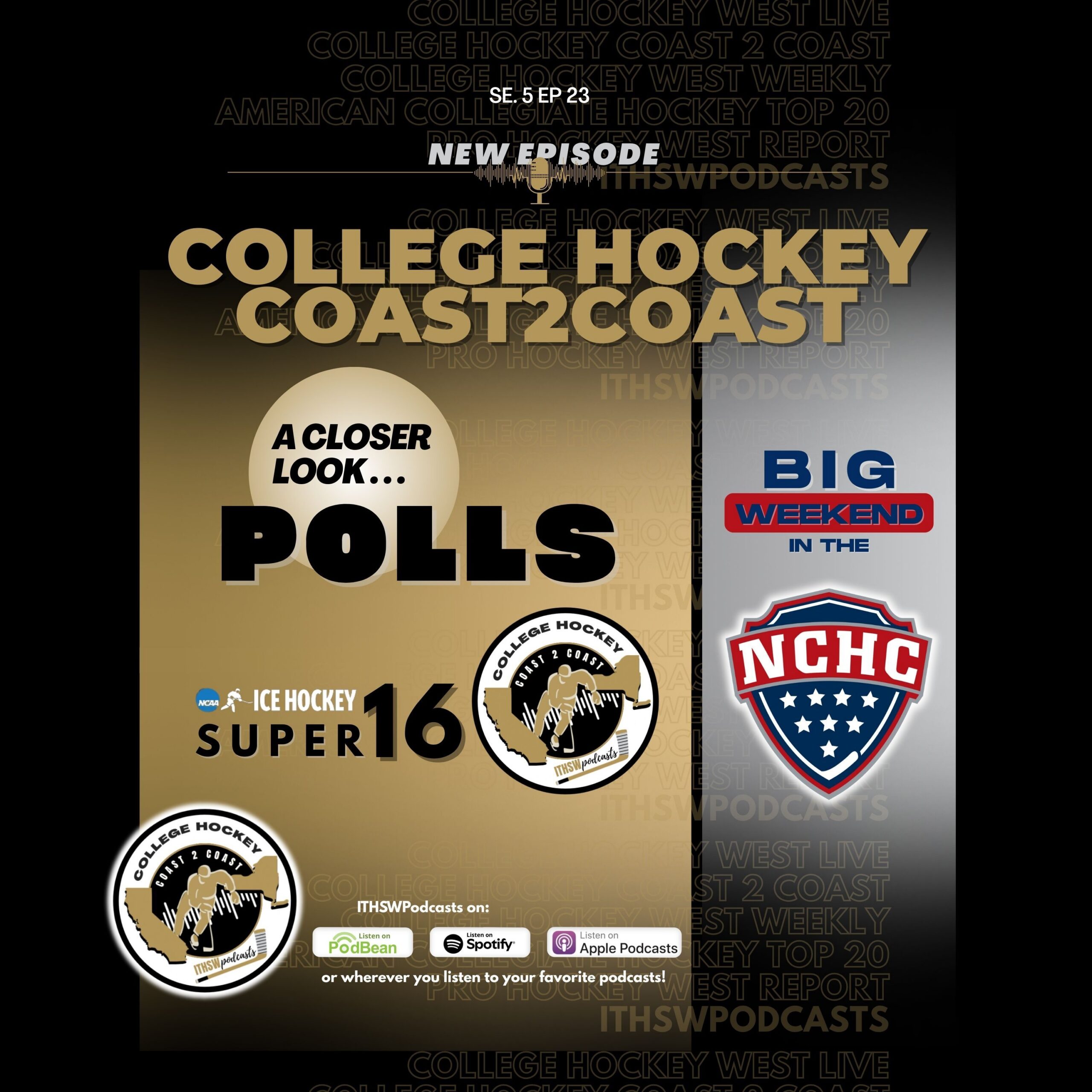 College Hockey Coast 2 Coast Se 3 Ep 23  Dec 8, 2025
