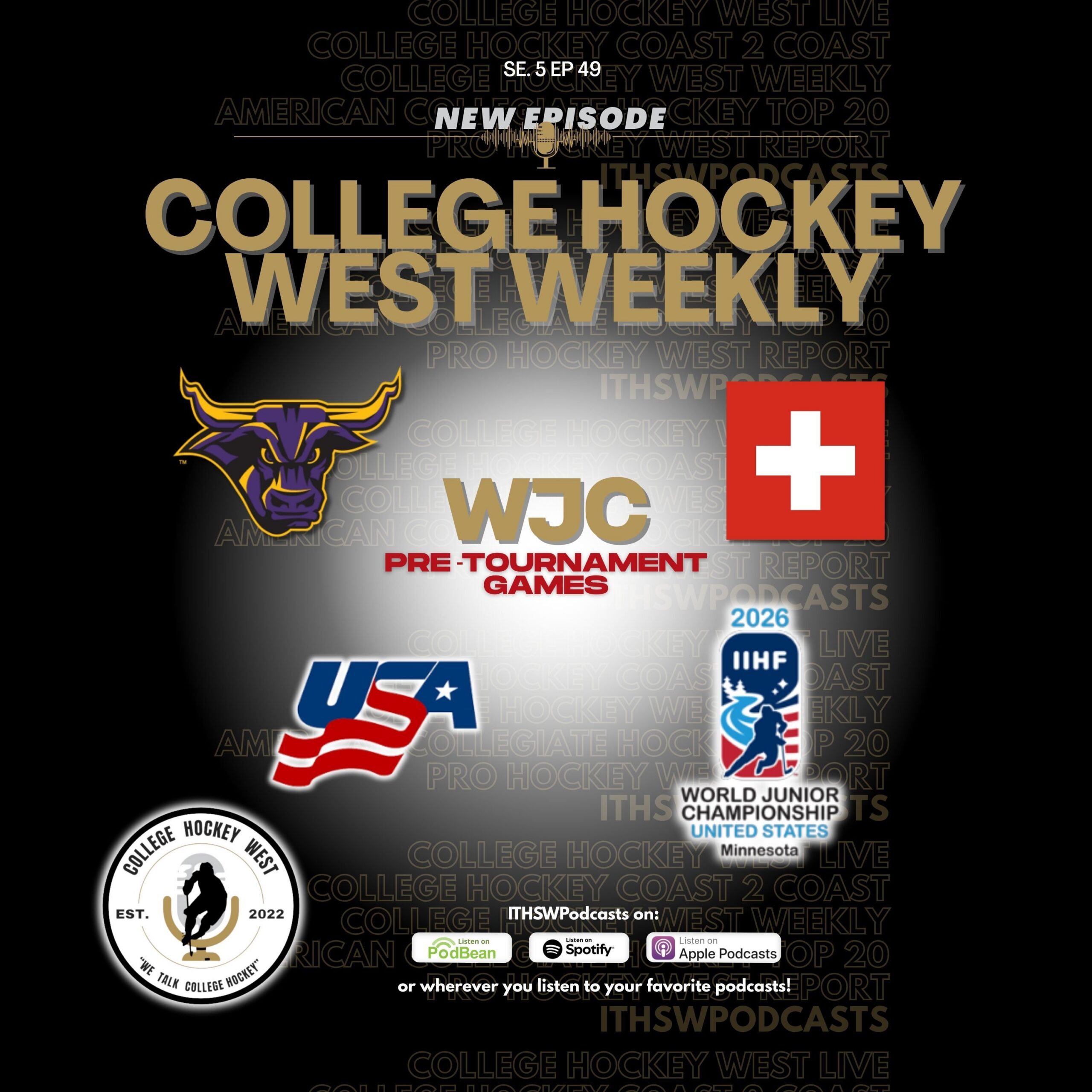College Hockey West Weekly  Se 5  Ep 49  Dec 16, 2025