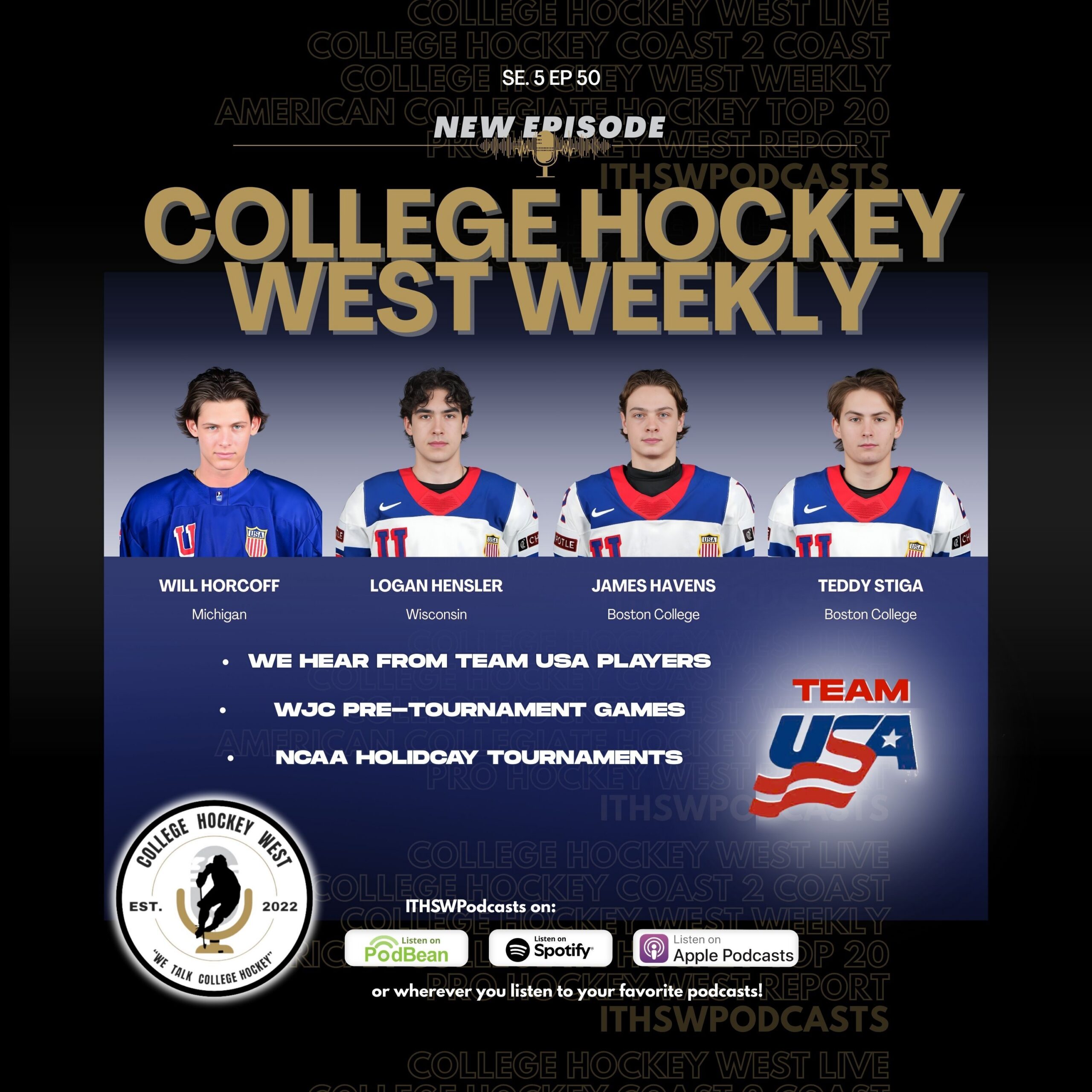 College Hockey West Weekly Se 5 Ep 50 Dec 23, 2025