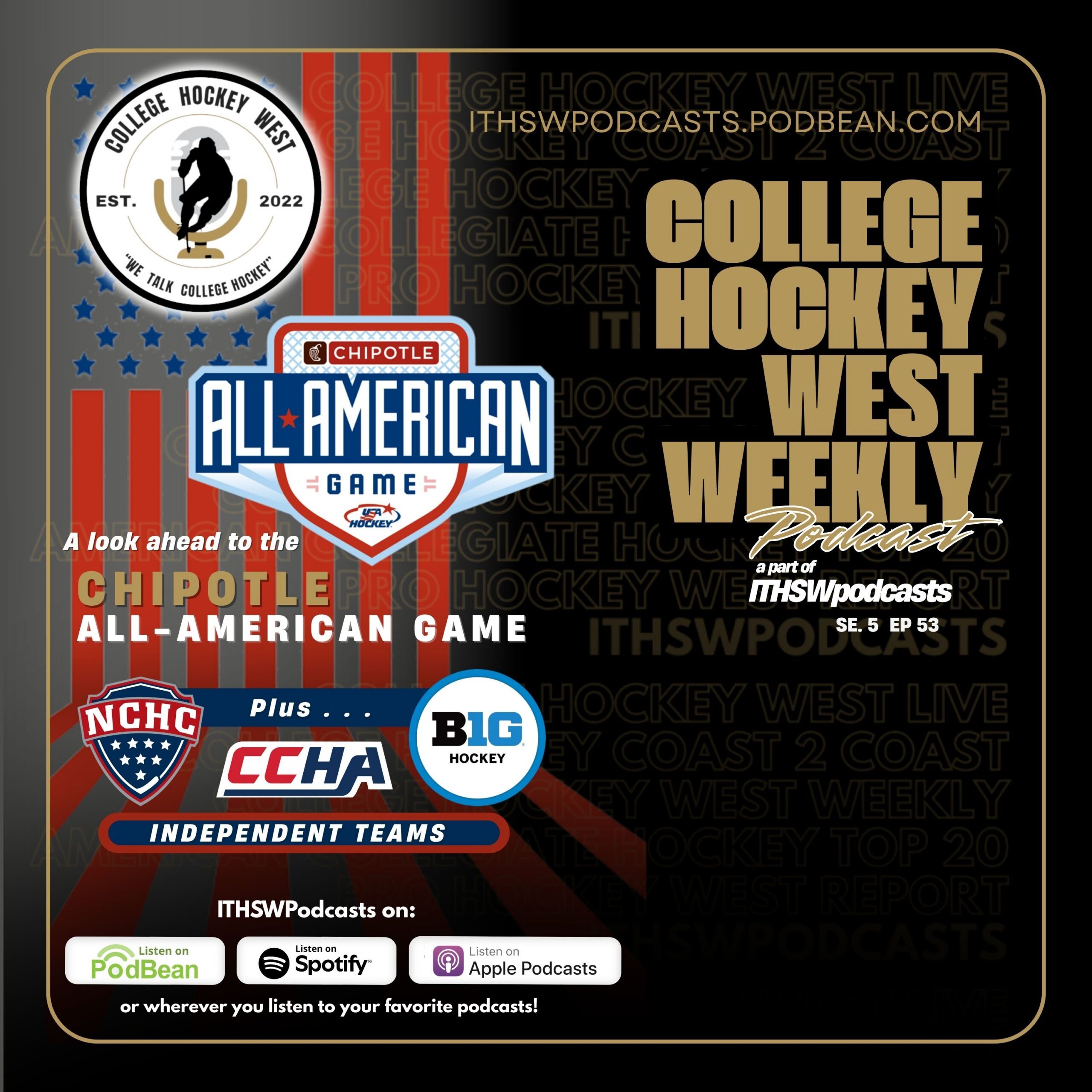 College Hockey West Weekly  Se 5  Ep 53  Jan. 13, 2026