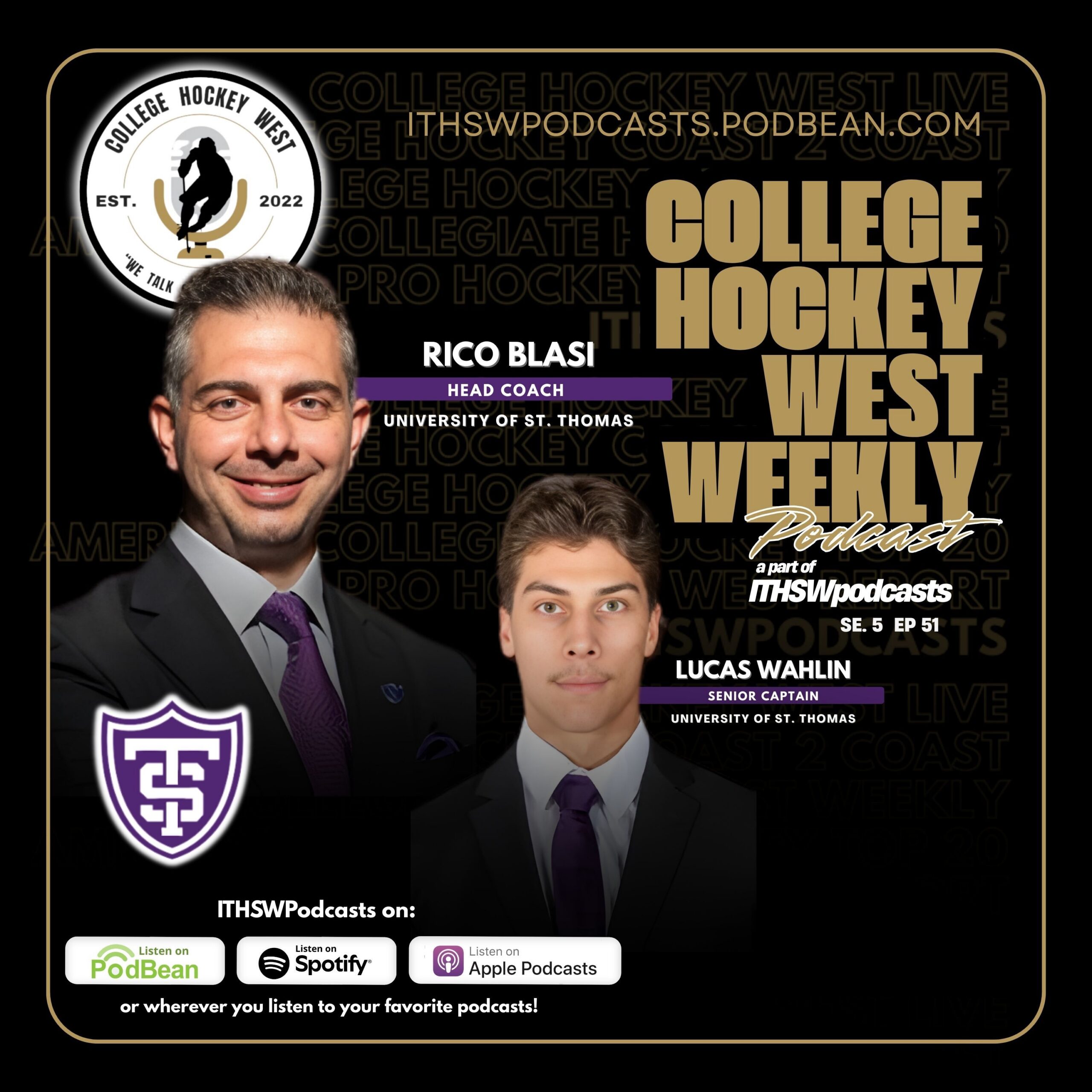 College Hockey West Weekly  Se 5  Ep 55  Jan. 20, 2026