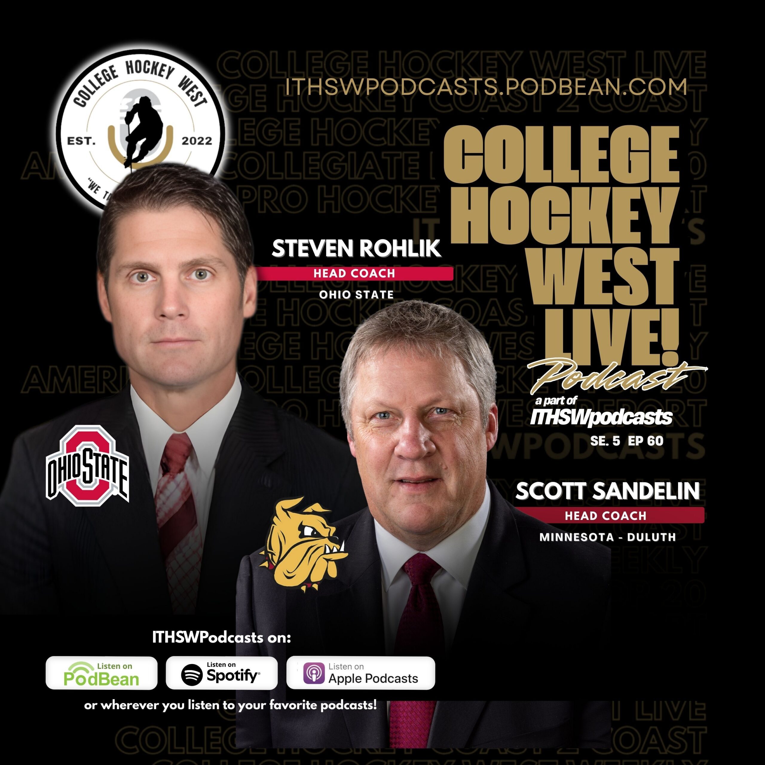 College Hockey West LIVE!  Se 5  Ep 60  Feb 8, 2026