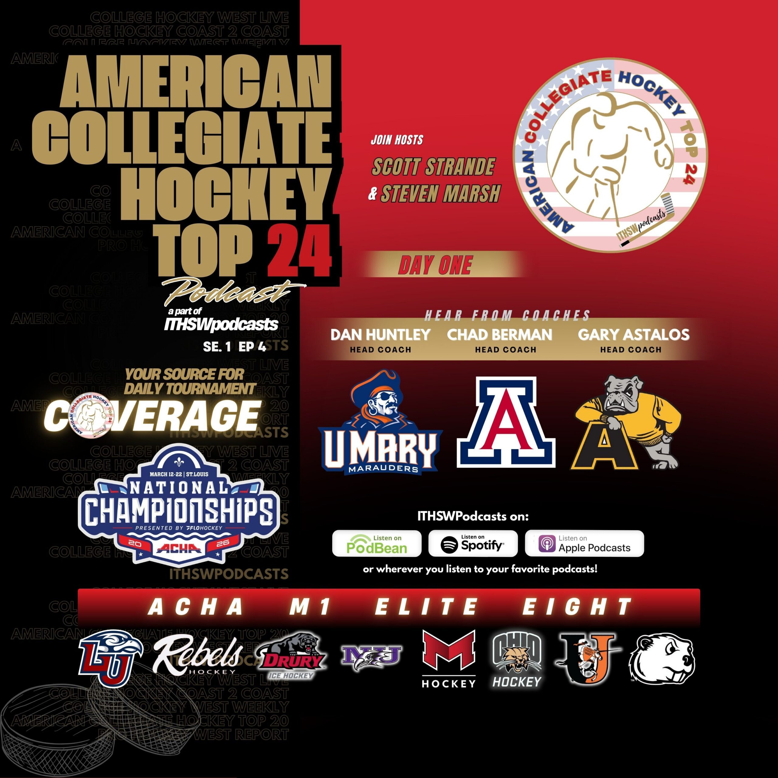American Collegiate Hockey Top 24 Se 1 Ep 4 March 12, 2026