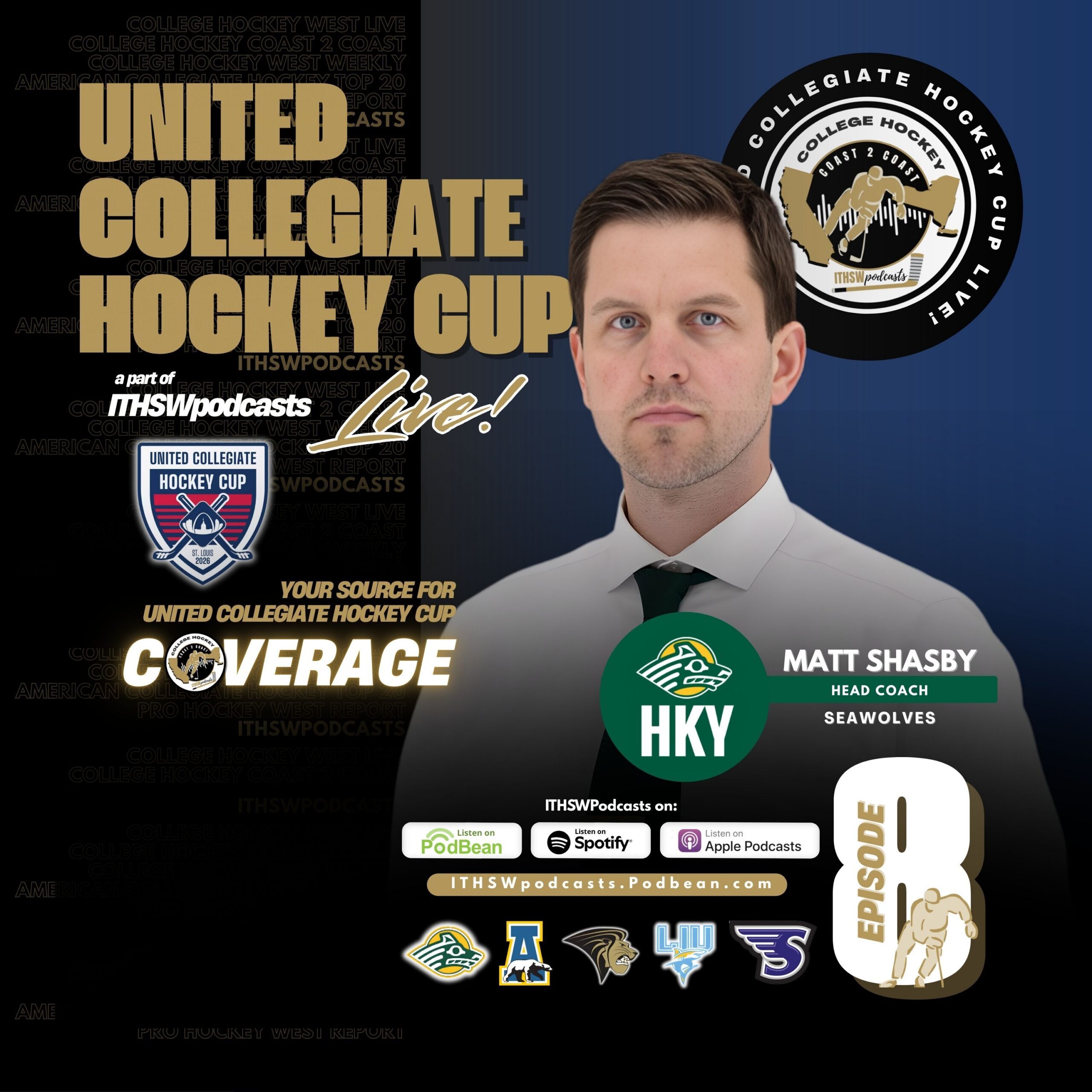 United Collegiate Hockey Cup  Ep 8  March 2, 2026