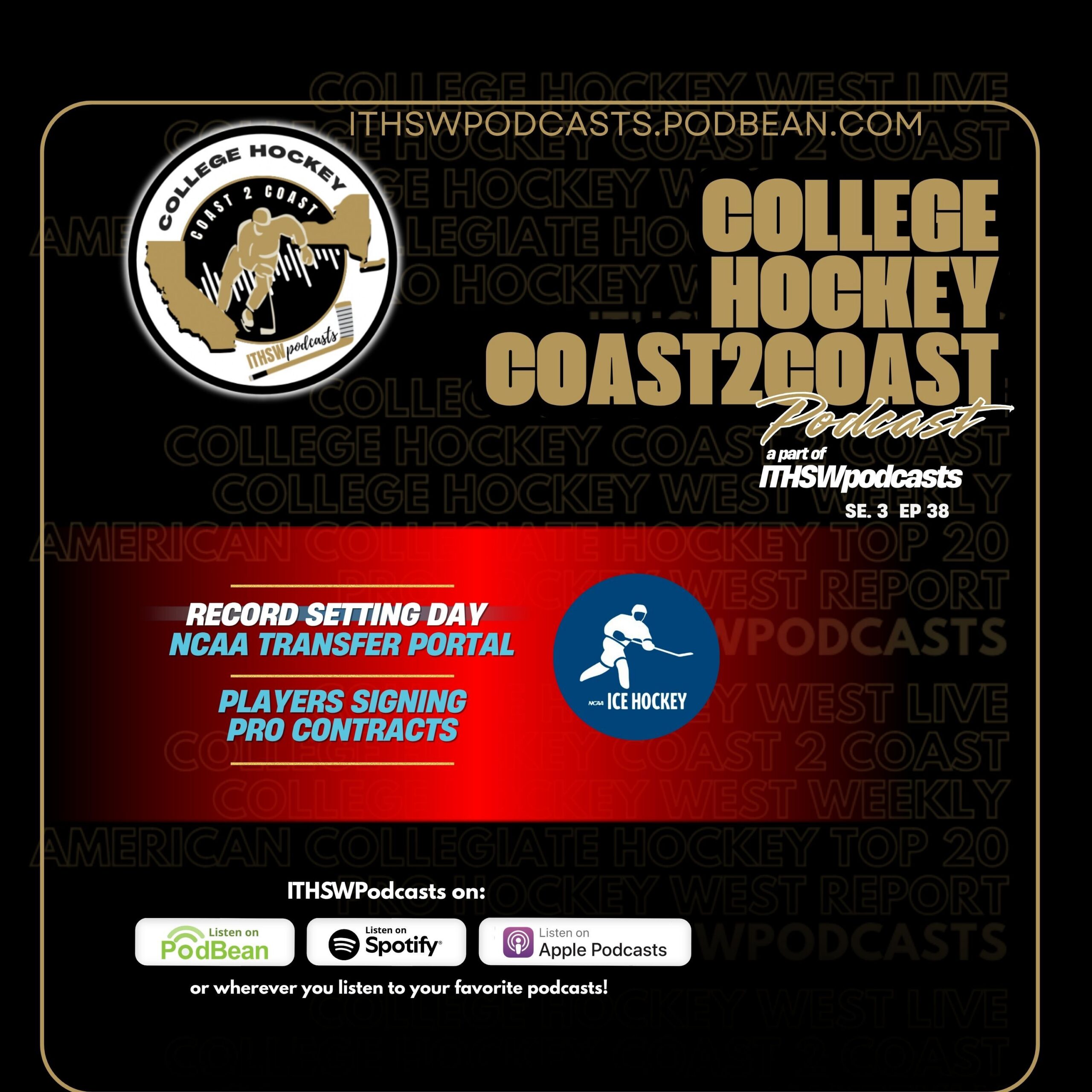 College Hockey Coast 2 Coast Se 3 Ep 38 April 13, 2026