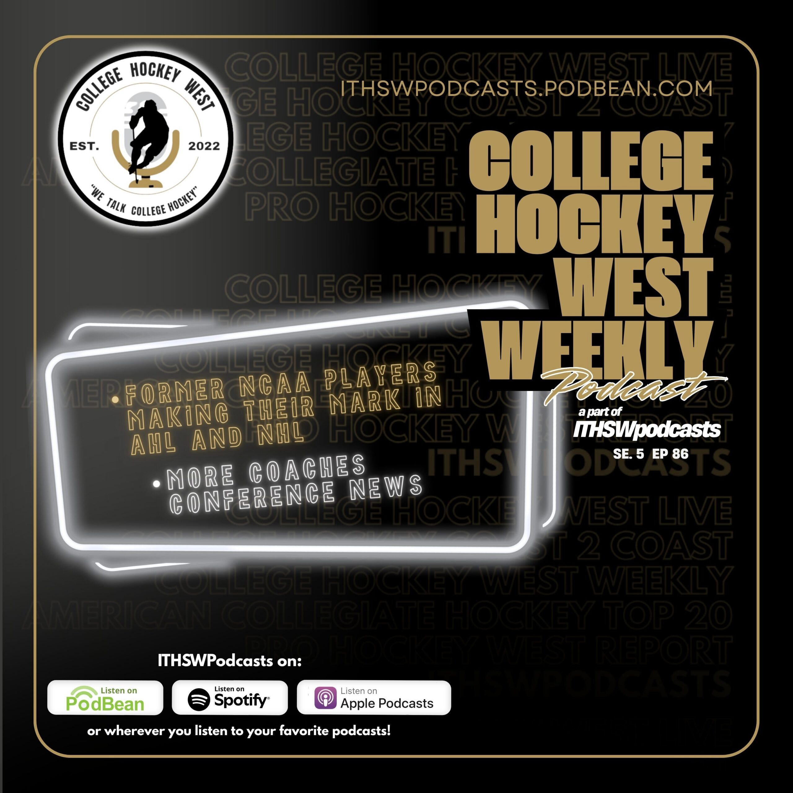 College Hockey West Weekly  Se 5  Ep 86  May 5, 2026