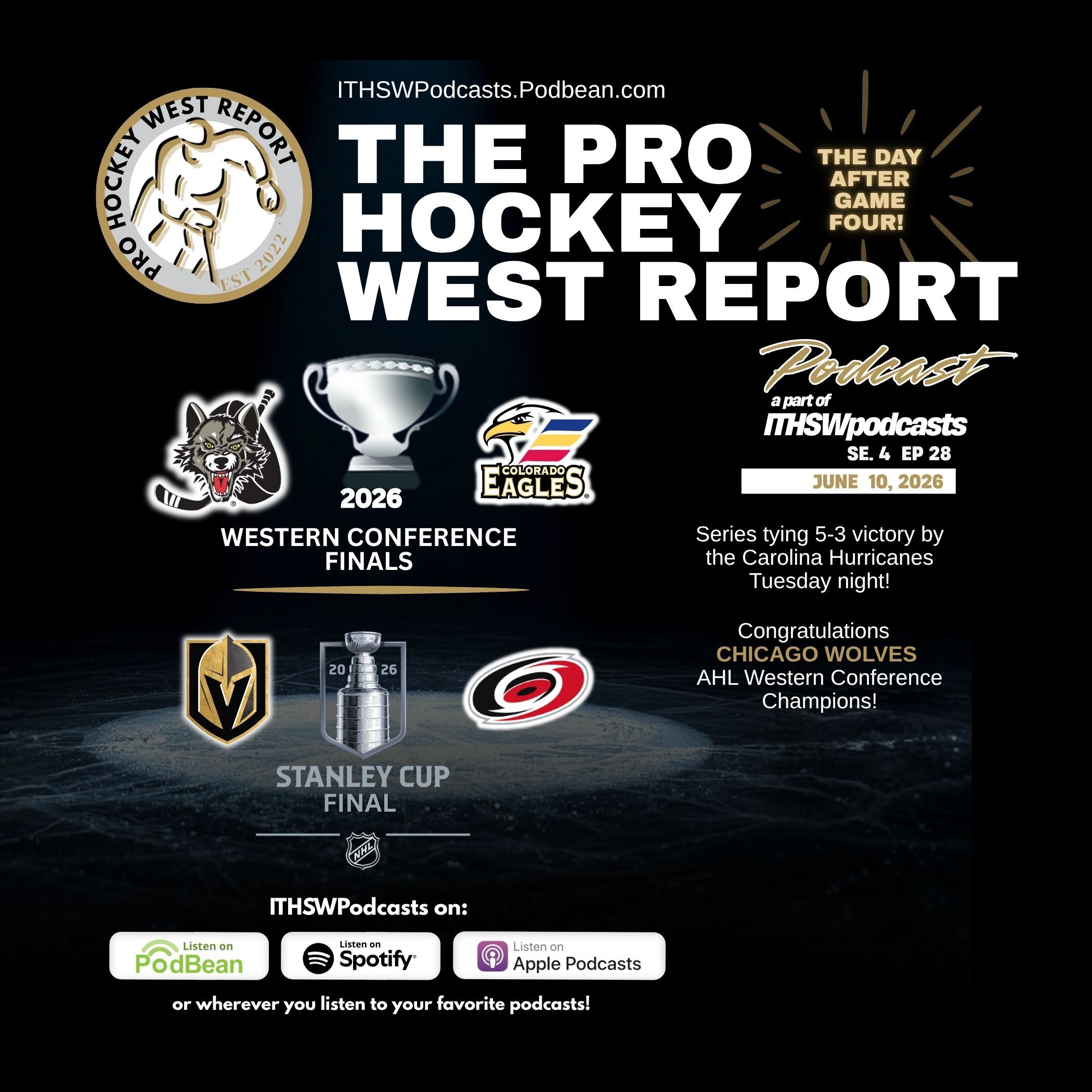 The Pro Hockey West Report: Se 4 Ep 28 June 10, 2026