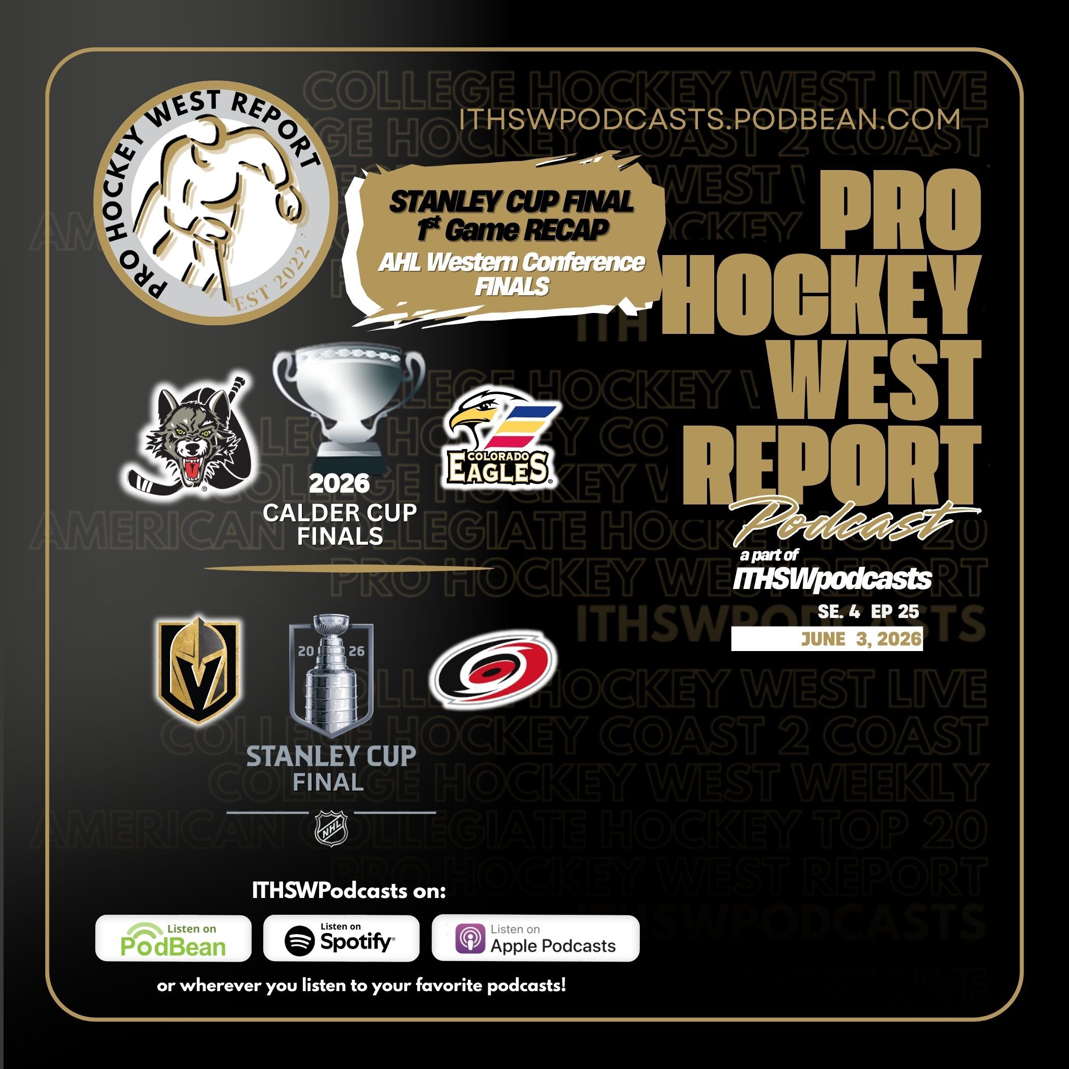 The Pro Hockey West Report: Se 4 Ep 25 June 3, 2026