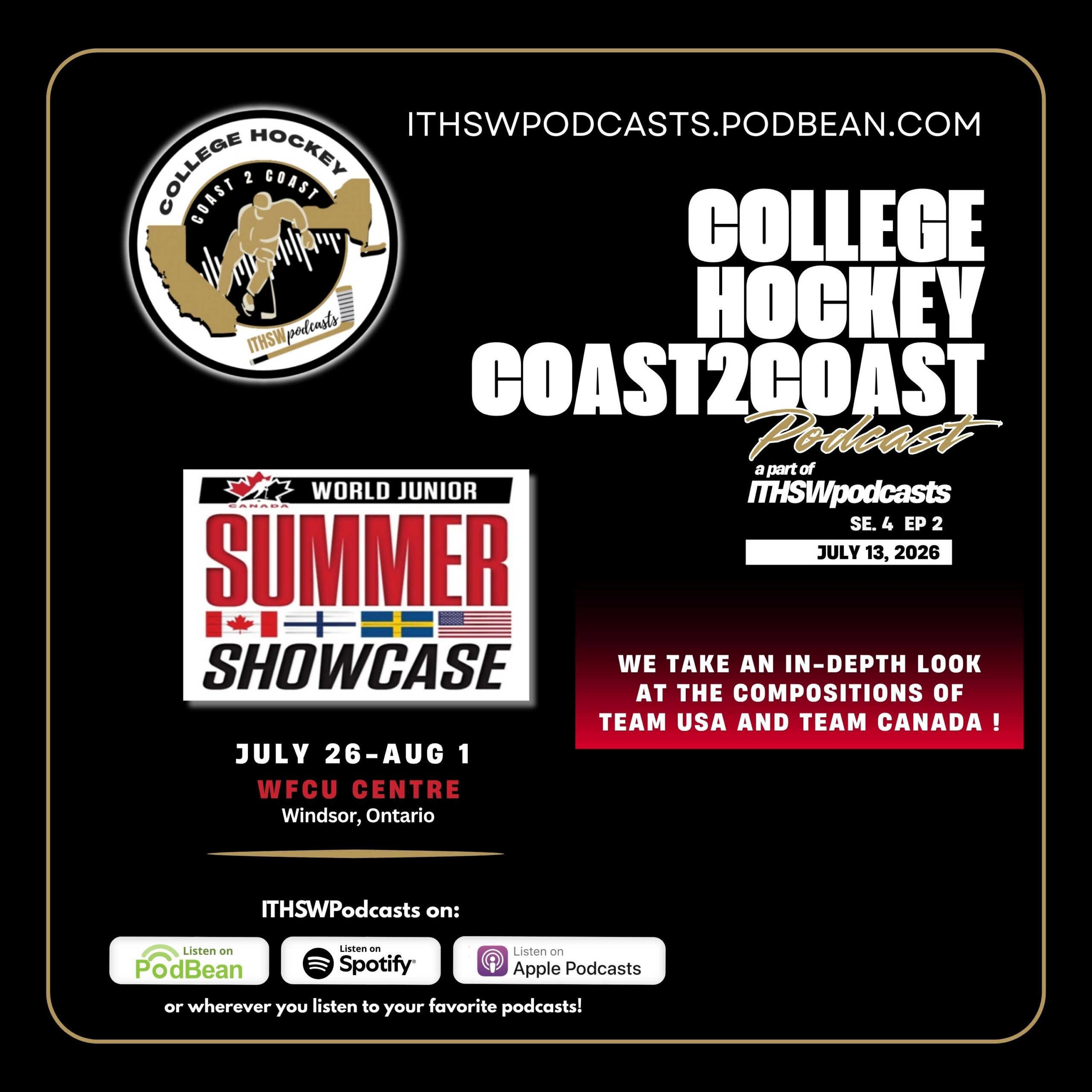 College Hockey Coast 2 Coast Se 4 Ep 2 July 13, 202