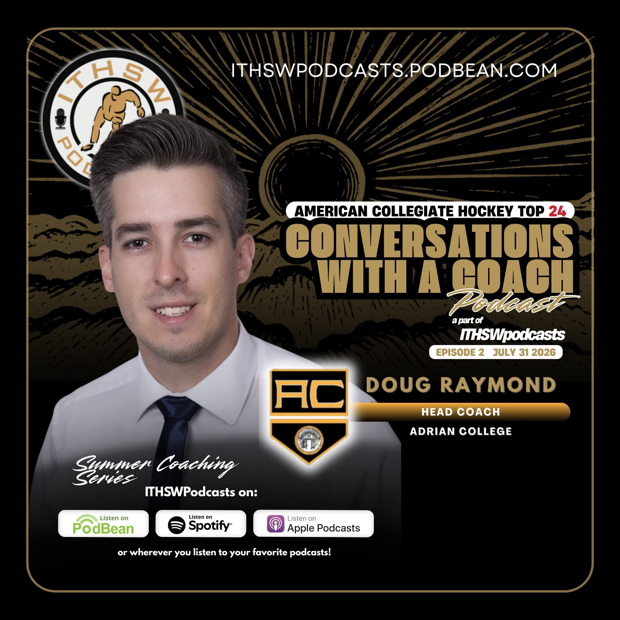 ACHA Summer 2026 Coaches Series: Ep 2 July 31, 2026
