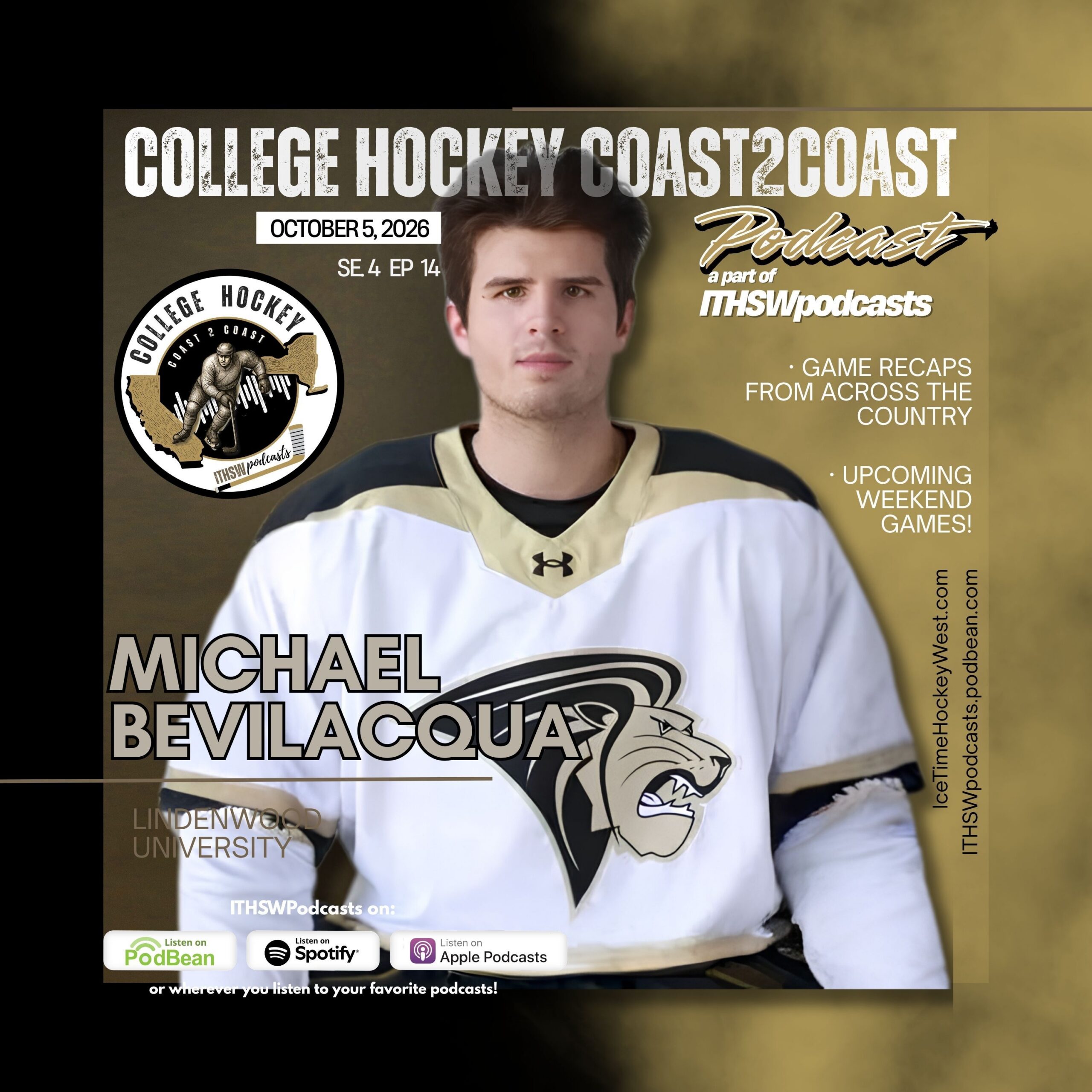 Coast to Coast Recap, Plus Lindenwood Captain Michael Bevilacqua